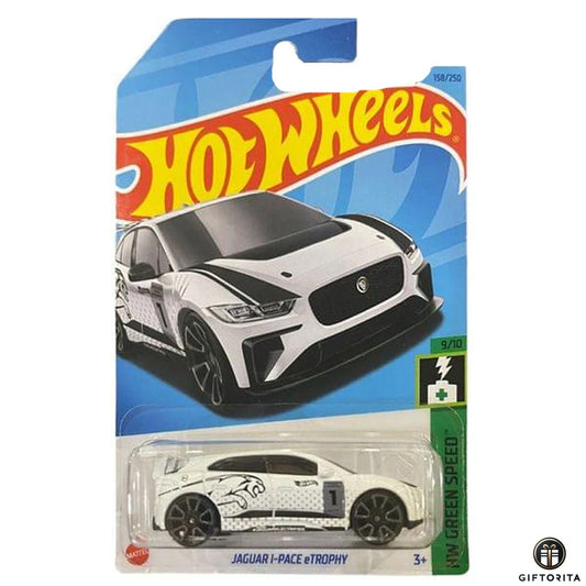 Hot Wheels Regular – Jaguar I-Pace eTrophy – 9/10 & 158/250 – White