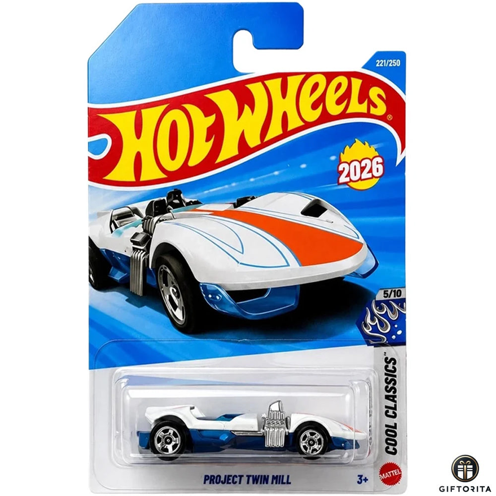 Hot Wheels Regular - Project twin mill - 5/10 & 219/250 - White