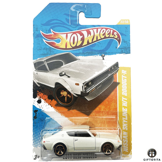 Hot Wheels Regular Nissan - Nissan Skyline H/T 2000GT-R - 22/50 - White