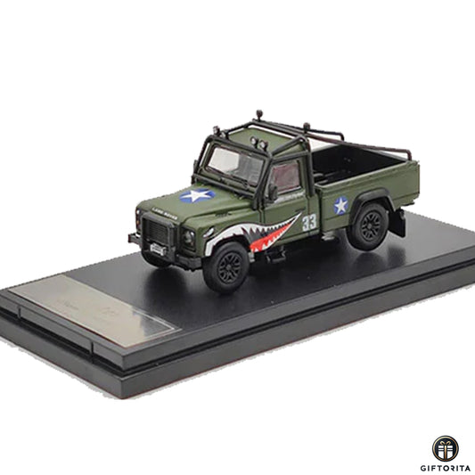 MASTER 1:64 Die Cast (P00078) – LAND ROVER DEFENDER 110 – STAR GREEN