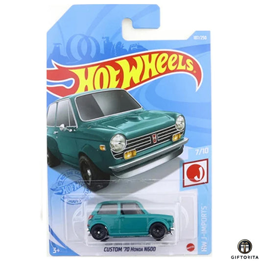 Hot Wheels Regular 2 – Custom 70 Honda N600 – 7/10 – 187/250 – Green