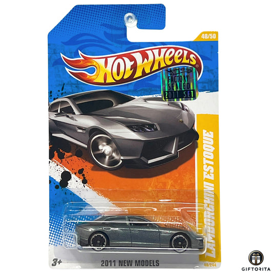 Hot Wheels Regular Lamborghini – Lamborghini Estoque - 48/50 - Silver