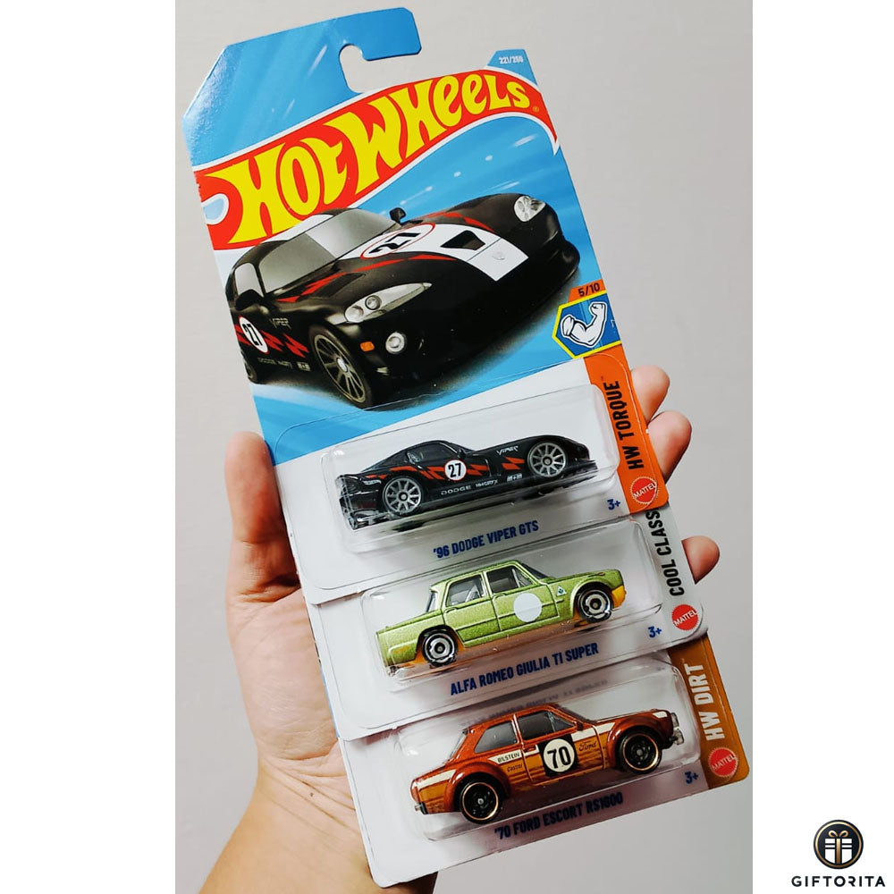 Hot Wheels Mainline Set of 3 Cars # J