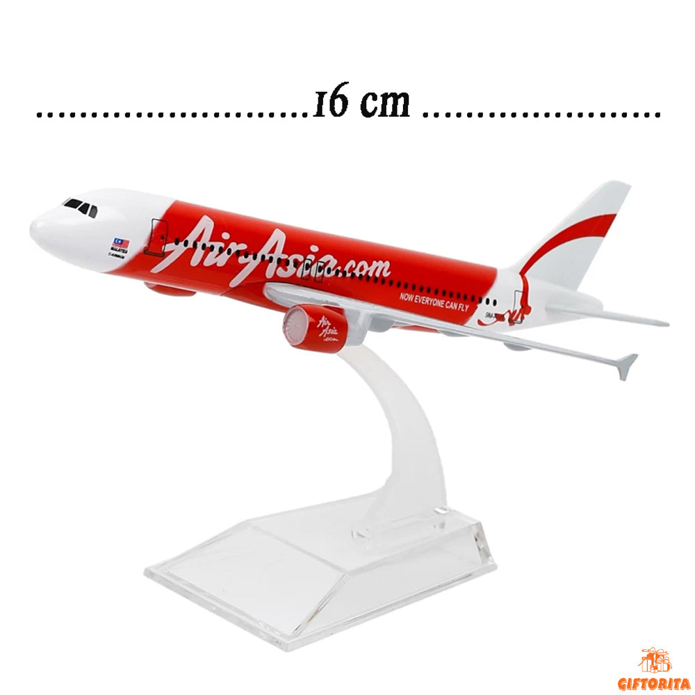 Plane (P01123) - Die Cast # B-16cm – Air Asia.Com