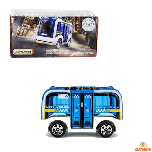 MATCHBOX ( BOX) P00016 – MBX Self-Driving Bus – Blue