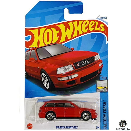 Hot Wheels Regular – 94 Audi Avant RS2 – 9/10 & 133/250 – Red