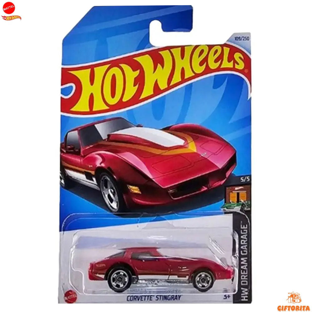 Hot wheels Regular Corvette  - Corvette  Stingray – 5/5 & 109/250 – Maroon