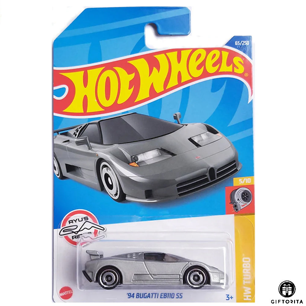 Hot Wheels Regular Bugatti  - 94 Bugatti EB110 SS – 5/10 – 65/250 – Silver