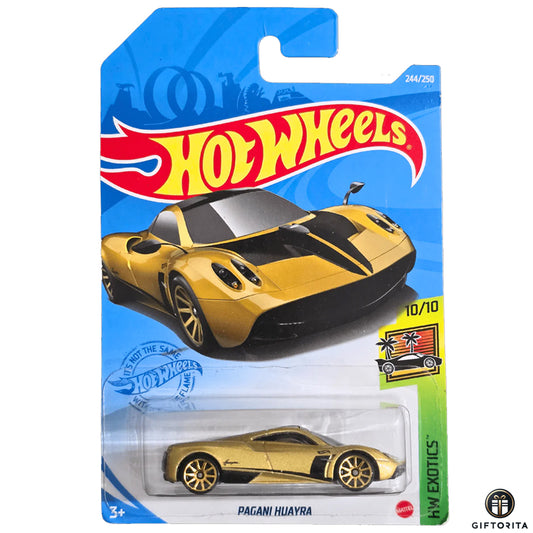 Hot Wheels Regular - Pagani Huayra - 10/10 & 244/250 - Gold