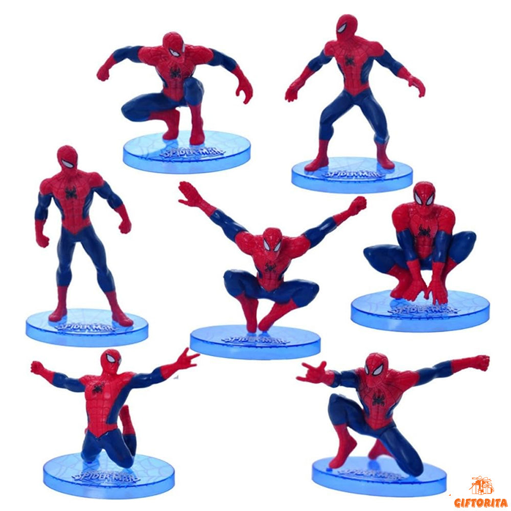 Action Figure – Spider Man 7pcs Set (P01270)