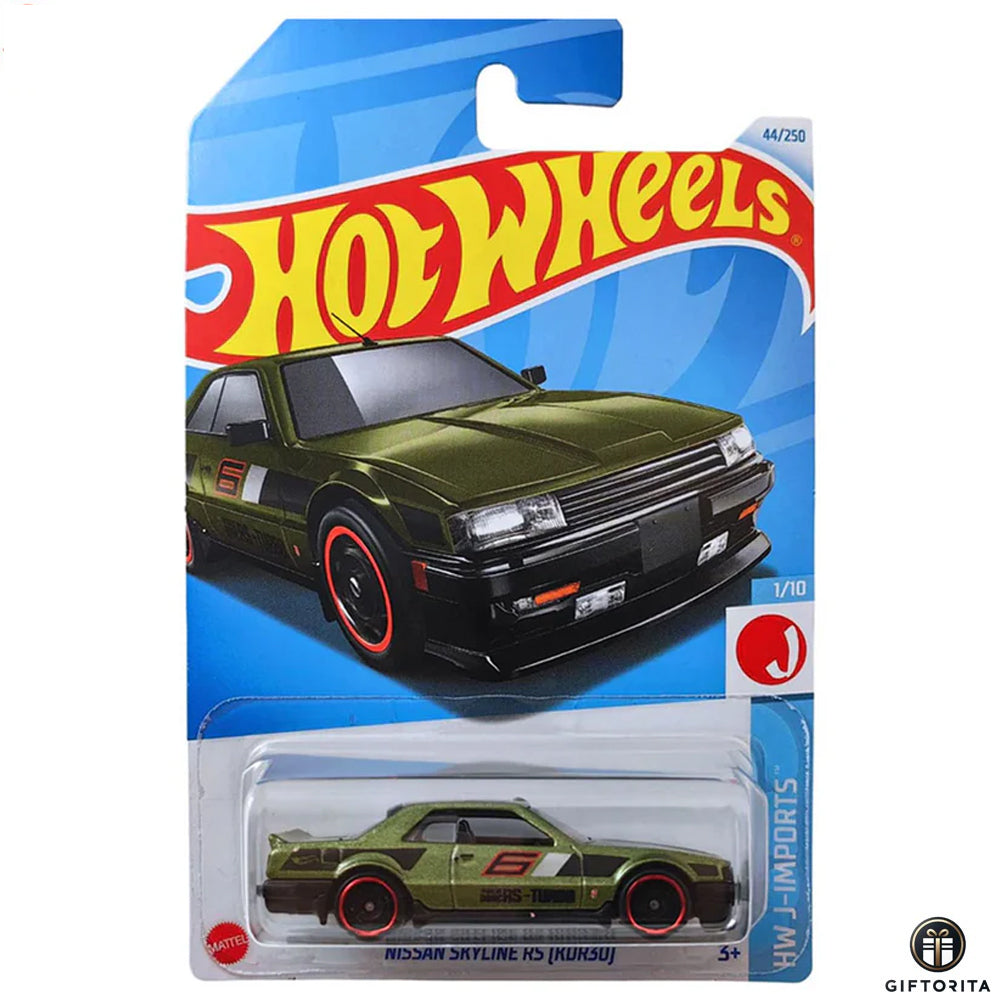 Hot Wheels Regular Nissan 1 – Nissan Skyline RS (KDR30) – 1/10 & 44/250 – Green