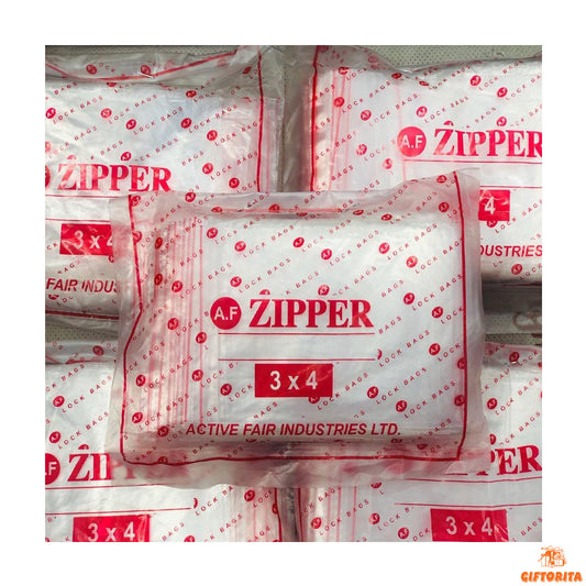 ZIP BAG for 1:64 Diecast and other 100 Pcs Bag