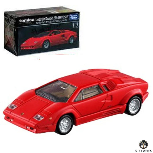 Tomica Premium 1:64 Die Cast # 12 – Lamborghini Countach 25th Anniversary