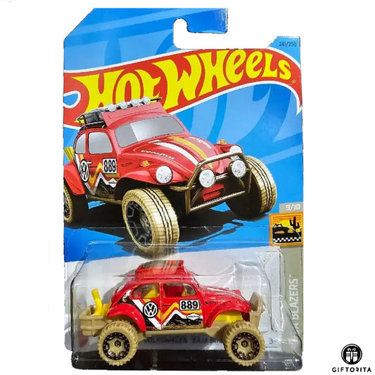 Hot Wheels Regular – Treasure Hunt – Volkswagen Baja Bug – 9/10 & 241/250 – Red