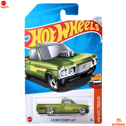 Hot Wheels Regular – Custom 72 Chevy LUV – 6/10 & 118/250 – Light Green