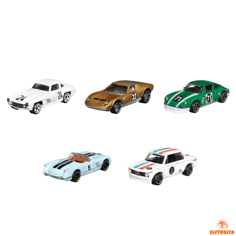 Hot Wheels Regular Set – Vintage Racing Club (P01298)