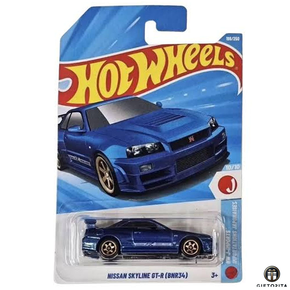 Hot Wheels Regular - Nissan Skyline GT-R - 10/10 & 199/250 - Blue