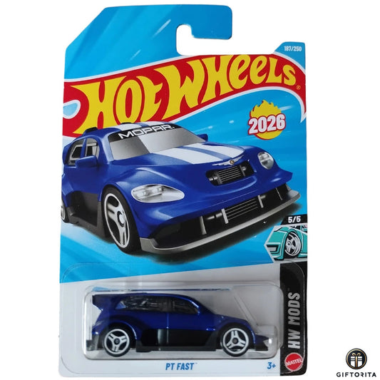 Hot Wheels Regular - PT Fast - 5/5 & 187/250 - Blue