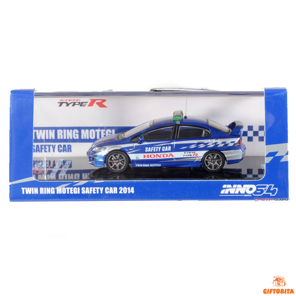 INNO64 1:64 Die Cast (P00061) – Honda Civic Type R – Twin Ring Motegi Safety car 2014 ( stk)