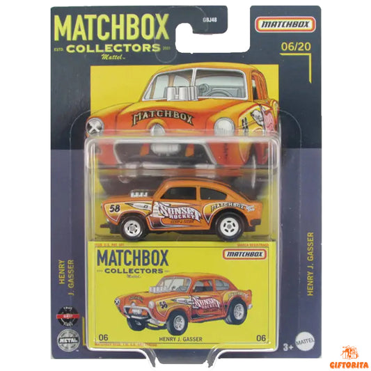 Matchbox Premium Superfast P00017 – Henry J.Gasser – 06/20 – Orange