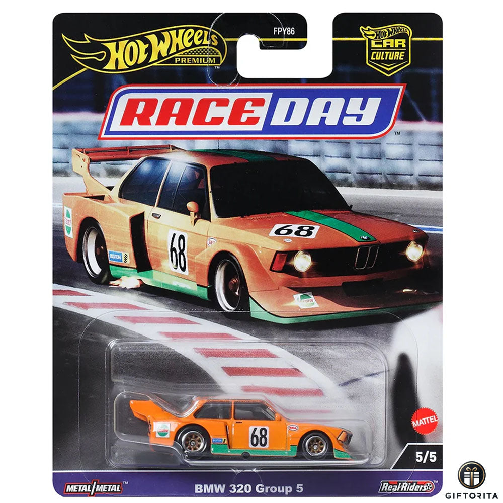 Hot Wheels Premium Single – Car Culture - BMW 320 Group 5 - 5/5 - Orange