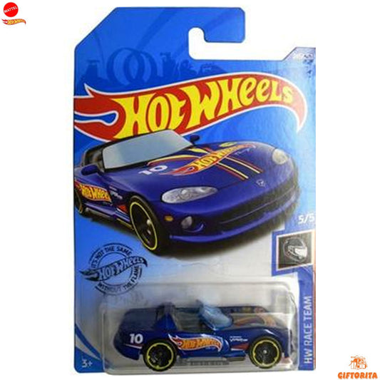 Hot Wheels Regular Dodge 1  –  Dodge Viper RT/10  – 5/5 & 245/250  –  Blue