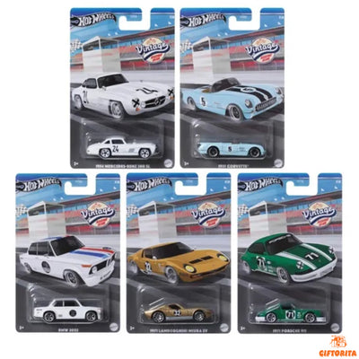 Hot Wheels Regular Set – Vintage Racing Club (P01298)