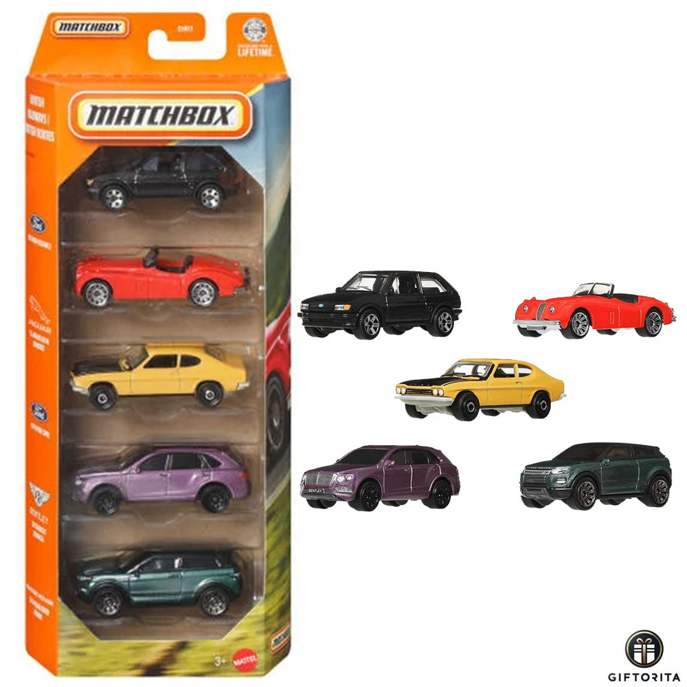 Matchbox 5 Pack (P00019) - British Roadways British Routes