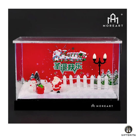 DIORAMA (P00121) - DIE CAST 1:64 # MOREART – CHRISTMAS