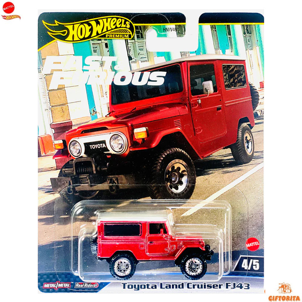 Hot Wheels Premium Single – Fast & Furious – Toyota Land Cruiser FJ43 – 4/5 – Red