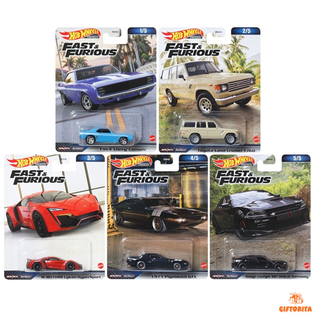 Hot Wheels Premium (P01168) – 2023 Fast & Furious B Assortment