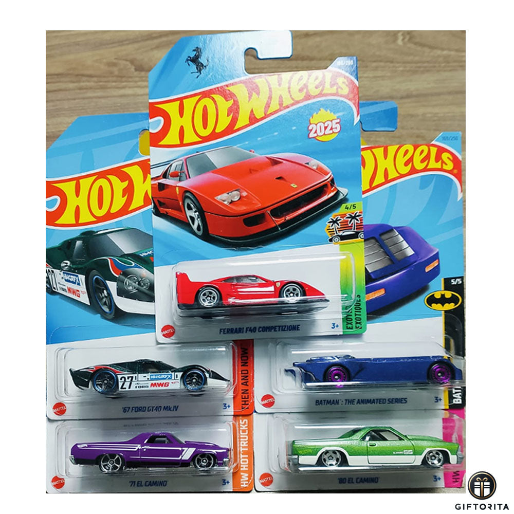 Hot Wheels Regular Set OF 5 Cars # 12