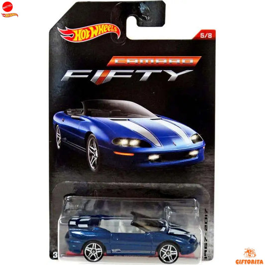 Hot Wheels Regular Camaro - Camaro Fifty 95 Camaro - 5/8 - Blue