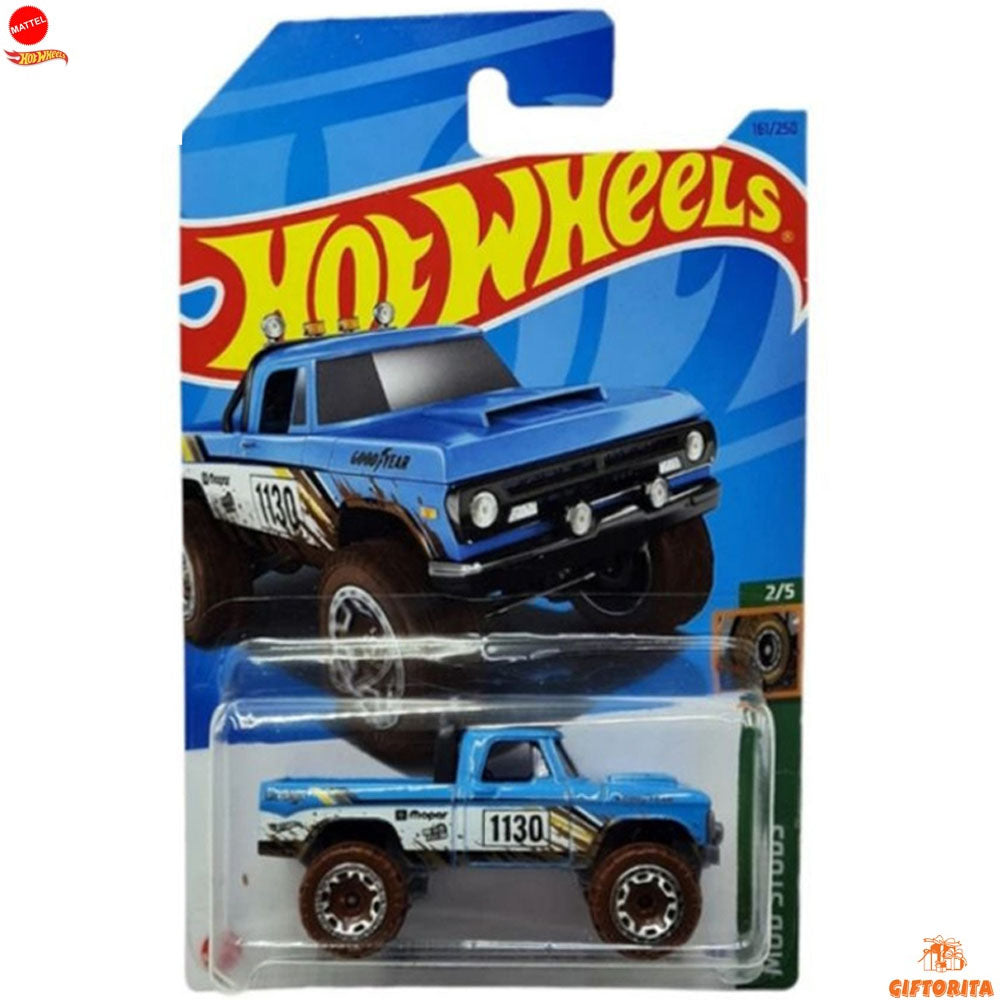 Hot Wheels Regular Dodge 2 – 70 Dodge Power Wagon – 2/5 & 161/250  –  Blue