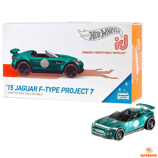 Hot Wheels Regular ID Car (P01221) – 15 Jaguar F-Type Project 7