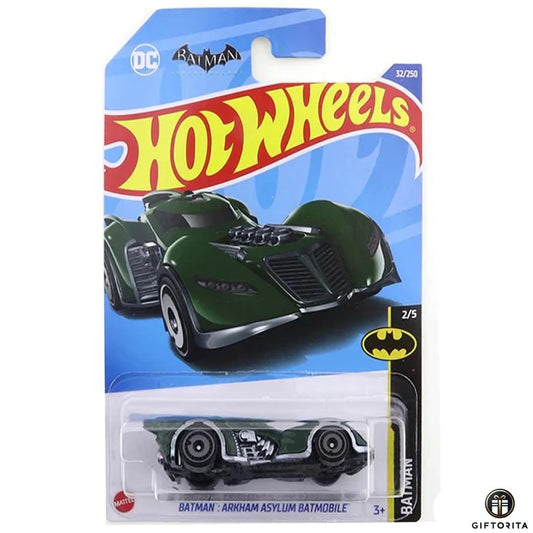 Hot Wheels Regular Batmobile 1 – Batman Arkham Asylum Batmobile – 2/5 & 32/250 – Green
