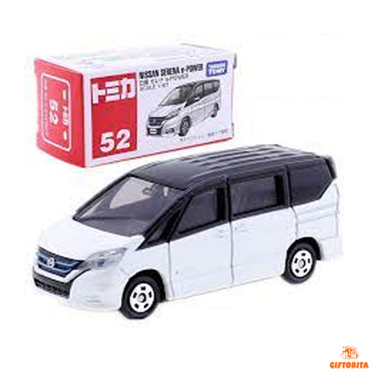 DIE CAST 1:64 – TOMICA REGULAR 52 – NISSAN e-POWER – SILVER