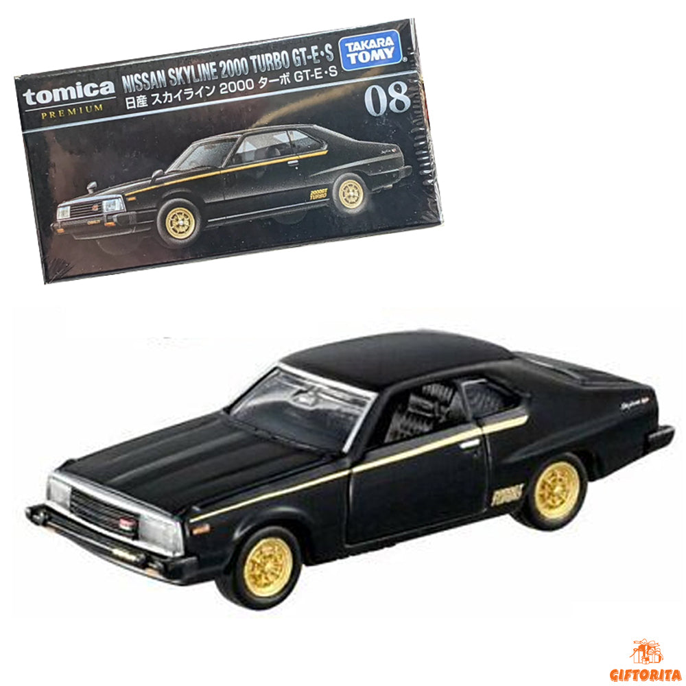 Tomica Premium 1:64 Die Cast # 08 – Nissan Skyline 2000 Turbo GT-E-S