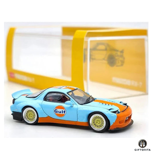 MASTER 1:64 Die Cast (P00078) – Mazda RX-7 Gulf