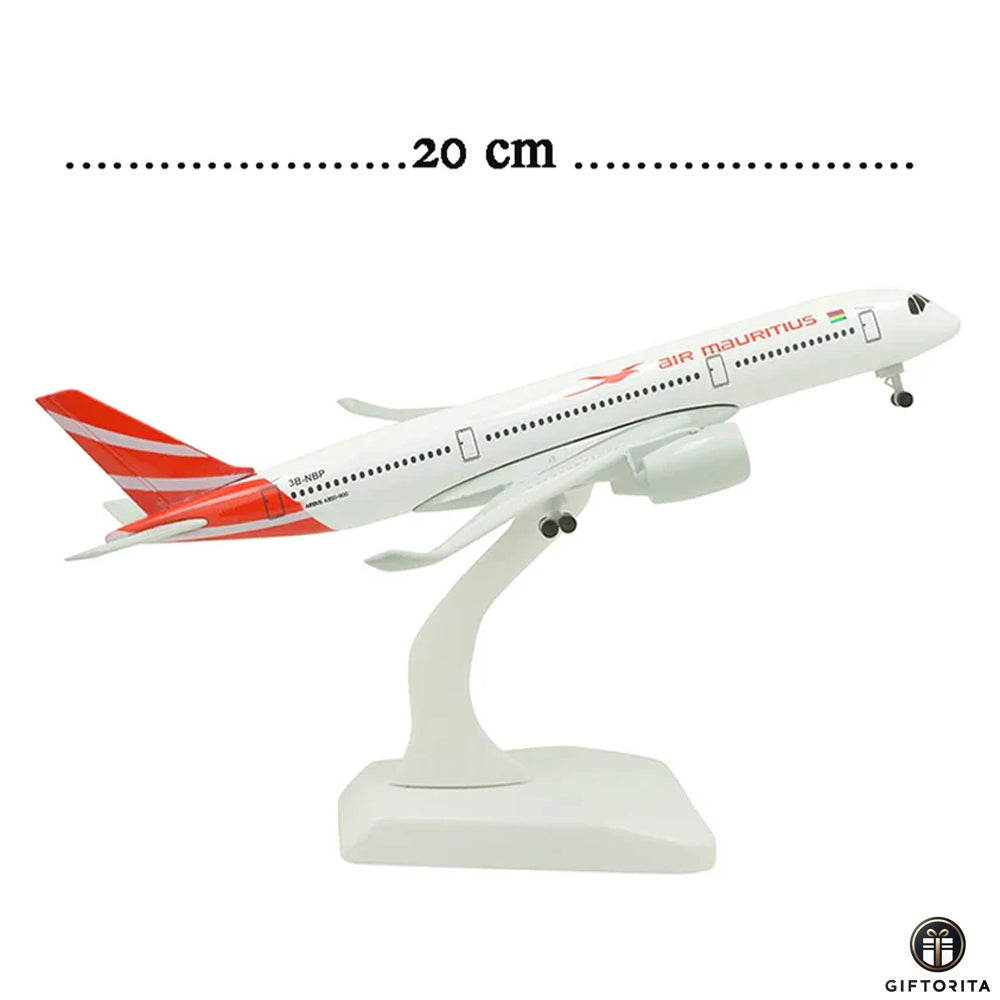 Plane (P01124) - Die Cast # B-20cm – Air Mauritius