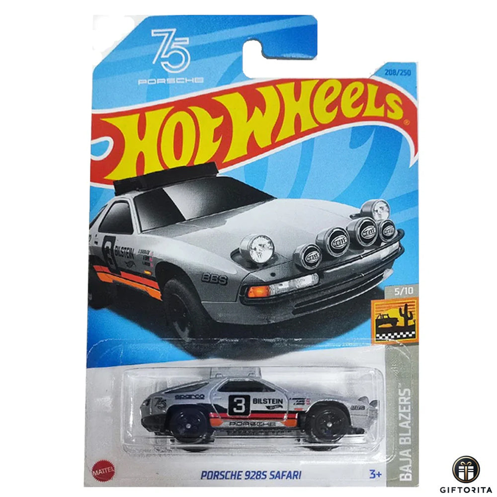 Hot Wheels Regular Porsche  – Porsche 9285 Safari – 5/10 & 208/250 – Silver