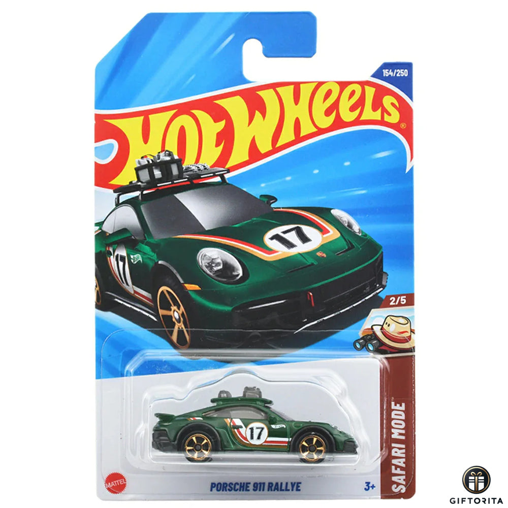 Hot Wheels Regular - Porsche 911 Rallye - 2/5 & 154/250 - Green