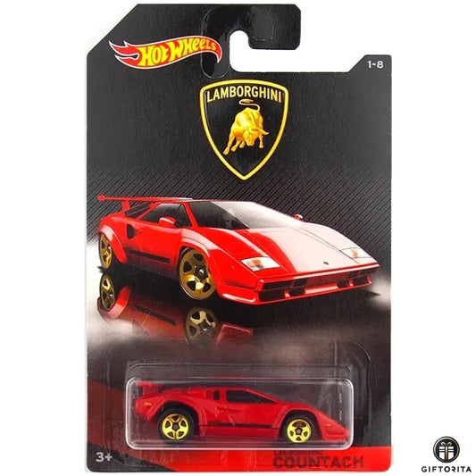 Hot Wheels Regular - Lamborghini Countach - 1/8 - Red