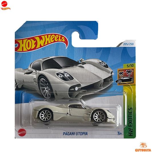 Hot Wheels Regular Short Card – Pagani Utopia – 5/10 & 205/250