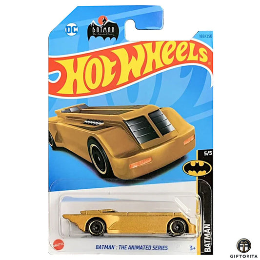 Hot Wheels Regular Batmobile 1 - Batman : The Animated Series – 5/5 & 169/250 – Golden