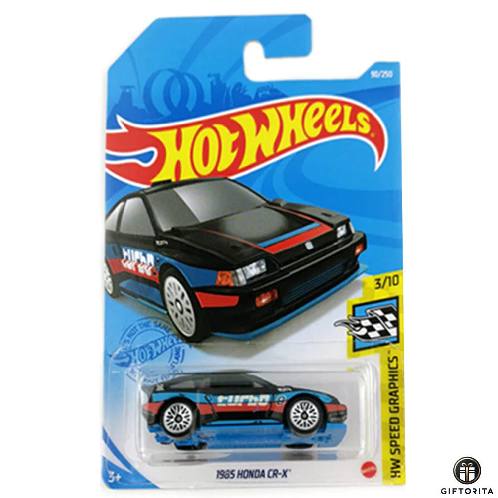 Hot Wheels Regular 1 – 1985 Honda CR-X- 3/10 & 90/250 – Black