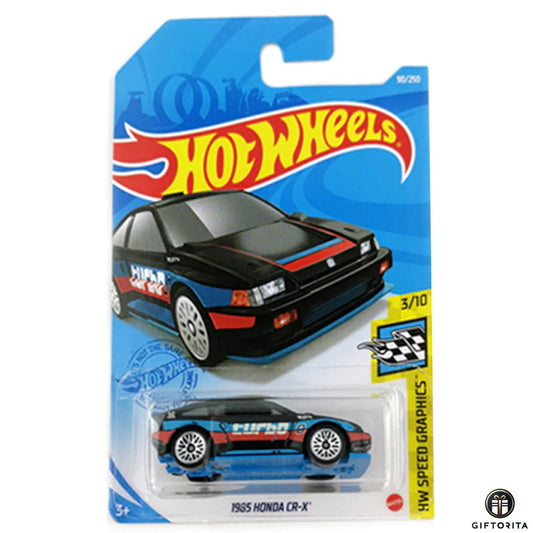 Hot Wheels Regular 1 – 1985 Honda CR-X- 3/10 & 90/250 – Black