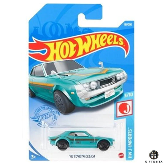 Hot Wheels Regular Toyota 1 – 70 Toyota Celica – 3/10 & 15/250 – Pastal