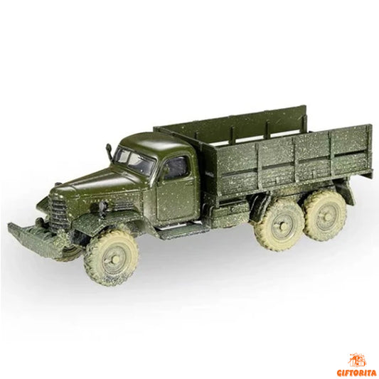 Jiefang Die Cast 1:64 (P01204) # 97 – CA30 Military ORV Delivery Truck Muddy Ver.