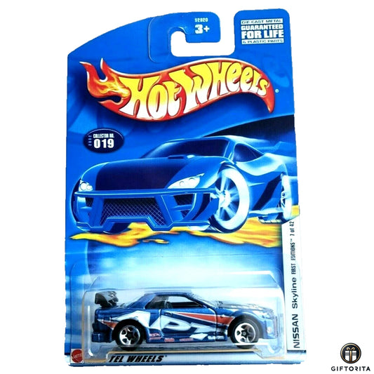 Hot Wheels Regular Nissan - Nissan Skyline - 1/42 - Blue